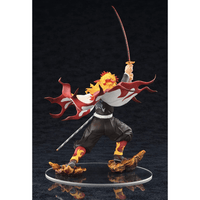 Bellfine: Demon Slayer: Kimetsu no Yaiba - Kyojuro Rengoku 1/8 Scale Figure - The Mage's Emporium Shumi Toys & Gifts Shopify Collective Shumi Toys & Gifts Used English 1/8 Scale Figure Japanese Style Comic Book