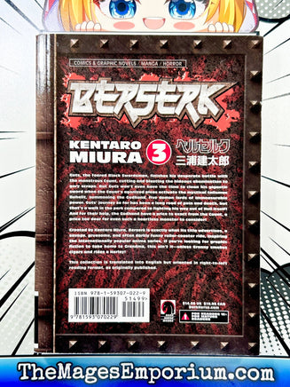 Berserk Vol 3 - The Mage's Emporium Dark Horse bis1 copydes Etsy Used English Manga Japanese Style Comic Book