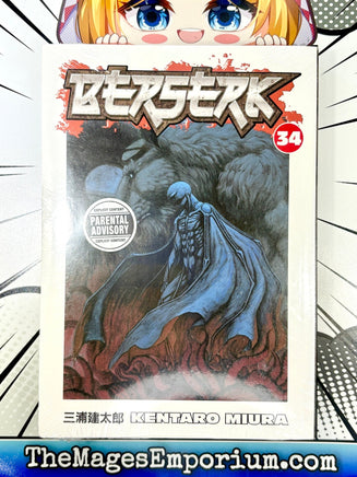 Berserk Vol 34 Sealed - The Mage's Emporium Dark Horse outofstock updateage updateauthor Used English Manga Japanese Style Comic Book