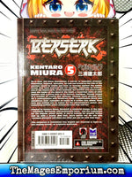 Berserk Vol 5 - The Mage's Emporium DMP 2410 UPDATEMETA Used English Manga Japanese Style Comic Book