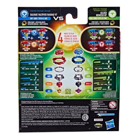 Beyblade Burst Quad Drive Dual Packs - Choose your Beyblade - The Mage's Emporium ToyShnip Shopify Collective ToyShnip Used English Battle Tops Japanese Style Comic Book
