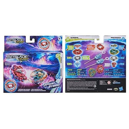 Beyblade Burst Surge Speedstorm Dragon Fire Faceoff - The Mage's Emporium ToyShnip Shopify Collective ToyShnip Used English Battle Tops Japanese Style Comic Book