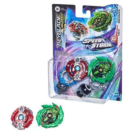 Beyblade Burst Surge Speedstorm Dual Pack - Choose your Beyblade - The Mage's Emporium ToyShnip Shopify Collective ToyShnip Used English Action & Toy Figures Japanese Style Comic Book