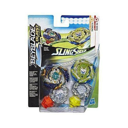Beyblade Burst Turbo Slingshock Dual Pack - Choose your Beyblade - The Mage's Emporium ToyShnip Shopify Collective ToyShnip Used English Toys & Games Japanese Style Comic Book