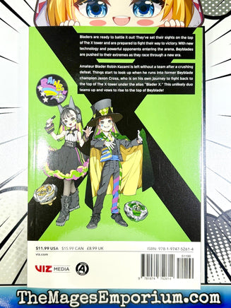 Beyblade X Vol 1 BRAND NEW RELEASE - The Mage's Emporium Viz Media 2501 UPDATEMETA Used English Manga Japanese Style Comic Book