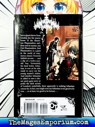 Black Butler Vol 1 - The Mage's Emporium Yen Press 2403 action copydes Used English Manga Japanese Style Comic Book