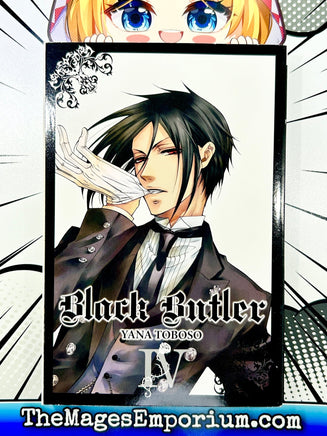 Black Butler Vol 4 - The Mage's Emporium Yen Press 2407 BackInStock Used English Manga Japanese Style Comic Book