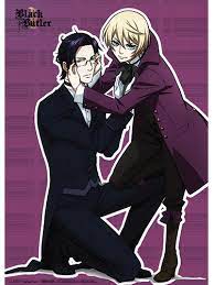 Black Butler Wallscroll - The Mage's Emporium Super Anime Store Shopify Collective Super Anime Store Used English Figures Japanese Style Comic Book
