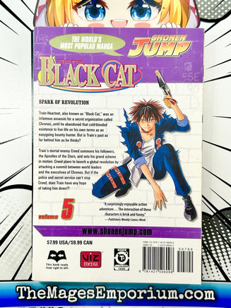 Black Cat Vol 5 - The Mage's Emporium Viz Media BackInStock outofstock Used English Manga Japanese Style Comic Book