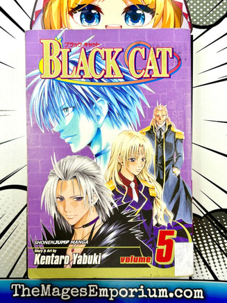 Black Cat Vol 5 Ex Library - The Mage's Emporium Viz Media 2411 BackInStock Used English Manga Japanese Style Comic Book