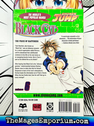 Black Cat Vol 6 - The Mage's Emporium Viz Media 2409 BackInStock UPDATEMETA Used English Manga Japanese Style Comic Book