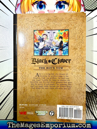 Black Clover Vol 1 - The Mage's Emporium Viz Media 2411 BackInStock Used English Manga Japanese Style Comic Book