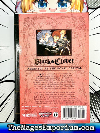 Black Clover Vol 3 - The Mage's Emporium Viz Media outofstock Used English Manga Japanese Style Comic Book