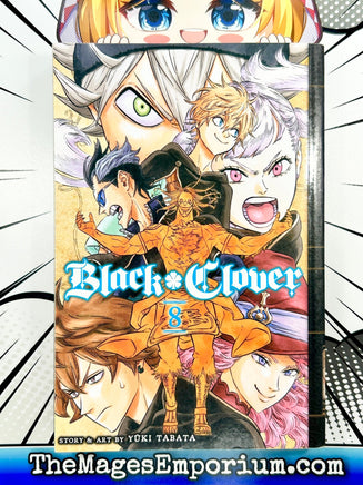 Black Clover Vol 8 - The Mage's Emporium Viz Media outofstock Used English Manga Japanese Style Comic Book