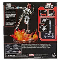 Black Widow Marvel Legends 6 - Inch Deluxe White Costume Action Figure with Stand - The Mage's Emporium ToyShnip Shopify Collective ToyShnip Used English Toys & Games Japanese Style Comic Book