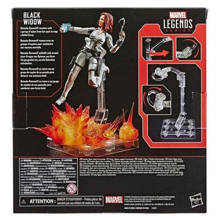 Black Widow Marvel Legends 6 - Inch Deluxe White Costume Action Figure with Stand - The Mage's Emporium ToyShnip Shopify Collective ToyShnip Used English Toys & Games Japanese Style Comic Book