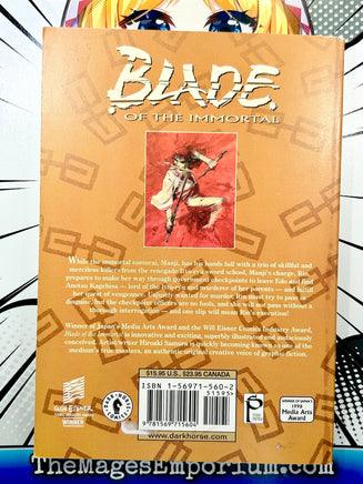 Blade of the Immortal The Gathering II - The Mage's Emporium Dark Horse 2407 alltags description Used English Manga Japanese Style Comic Book