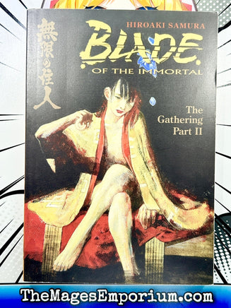 Blade of the Immortal The Gathering II - The Mage's Emporium Dark Horse 2407 alltags description Used English Manga Japanese Style Comic Book