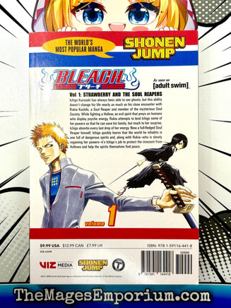 Bleach Vol 1 - The Mage's Emporium Viz Media 2410 BackInStock Used English Manga Japanese Style Comic Book