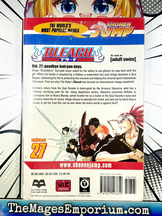 Bleach Vol 27 Ex Library - The Mage's Emporium Viz Media 2412 UPDATEMETA Used English Manga Japanese Style Comic Book