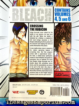 Bleach Vol 4 - 6 Omnibus - The Mage's Emporium Viz Media 2501 BackInStock Used English Manga Japanese Style Comic Book
