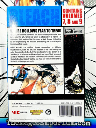 Bleach Vol 7-9 Omnibus - The Mage's Emporium Viz Media 2406 bis1 copydes Used English Manga Japanese Style Comic Book