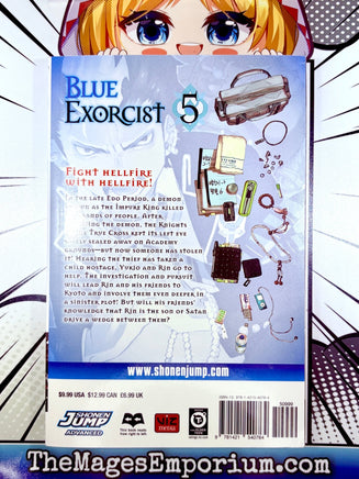 Blue Exorcist Vol 5 - The Mage's Emporium Viz Media 2412 BackInStock Used English Manga Japanese Style Comic Book