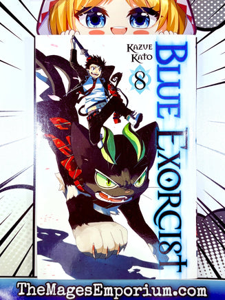 Blue Exorcist Vol 8 - The Mage's Emporium Viz Media 2412 BackInStock Used English Manga Japanese Style Comic Book