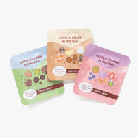 Boba Topping Fillable Keychain Charms Blind Booster Packs - The Mage's Emporium Geoffrey Siu Art LLC Geoffrey Siu Art LLC Shopify Collective Used English Booster Pack Japanese Style Comic Book