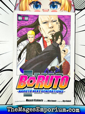 Boruto Naruto Next Generations Vol 10 - The Mage's Emporium Viz Media 2409 UPDATEMETA Used English Manga Japanese Style Comic Book