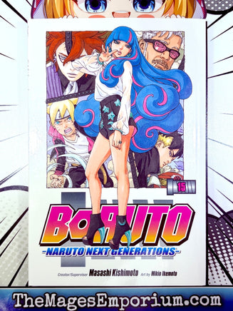 Boruto Vol 15 - The Mage's Emporium Viz Media outofstock UPDATEMETA Used English Manga Japanese Style Comic Book