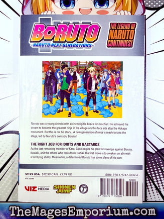 Boruto Vol 15 - The Mage's Emporium Viz Media outofstock UPDATEMETA Used English Manga Japanese Style Comic Book