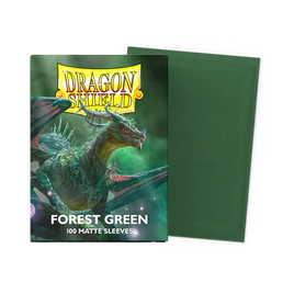 Forest Green - Matte Sleeves - Standard Size