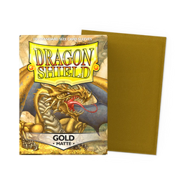 Gold - Matte Sleeves - Standard Size