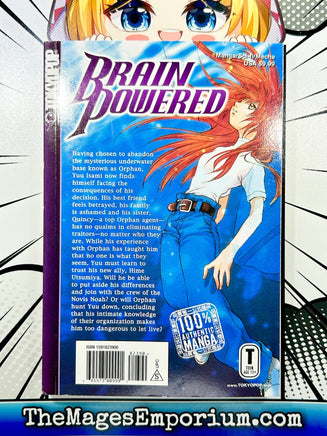 Brain Powered Vol 2 - The Mage's Emporium Tokyopop 2407 bis1 copydes Used English Manga Japanese Style Comic Book