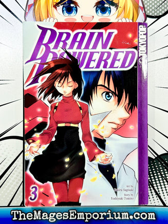 Brain Powered Vol 3 - The Mage's Emporium Tokyopop 2407 bis1 copydes Used English Manga Japanese Style Comic Book