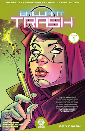 BRILLIANT TRASH TP VOL 01 GOD CRASH - The Mage's Emporium The Multiverse Shopify Collective The Multiverse Used English Graphic Novels Japanese Style Comic Book