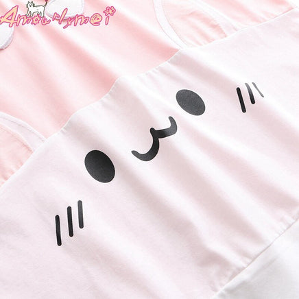 Bunny Print Hoodie - The Mage's Emporium Kore Kawaii Kore Kawaii Shopify Collective Used English Japanese Style Comic Book