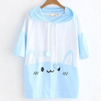 Bunny Print Hoodie - The Mage's Emporium Kore Kawaii Kore Kawaii Shopify Collective Used English Japanese Style Comic Book