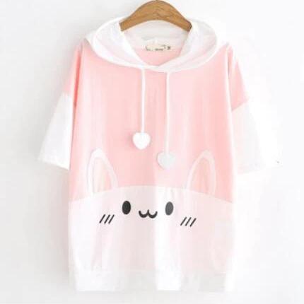 Bunny Print Hoodie - The Mage's Emporium Kore Kawaii Kore Kawaii Shopify Collective Used English Japanese Style Comic Book
