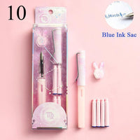 Bunny Zodiac Fountain Pens - The Mage's Emporium Kore Kawaii Kore Kawaii Shopify Collective Used English Japanese Style Comic Book