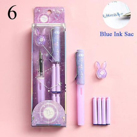 Bunny Zodiac Fountain Pens - The Mage's Emporium Kore Kawaii Kore Kawaii Shopify Collective Used English Japanese Style Comic Book