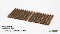 Gamers Grass | Grass Tuft | Small 6mm | Burned