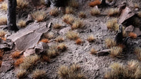 Gamers Grass | Grass Tuft | Small 6mm | Burned
