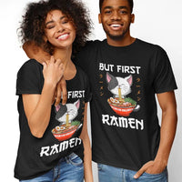 "But First Ramen" T-Shirt - The Mage's Emporium Kore Kawaii Kore Kawaii Shopify Collective Used English Japanese Style Comic Book