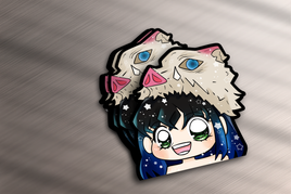 Demon Slayer: Inosuke Anime Peeker