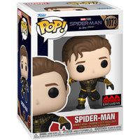 Funko Pop! Marvel: Spider-Man: No Way Home - Unmasked Spider-Man Black Suit #1073 AAA Anime Exclusive