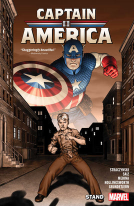 Captain America By J Michael Straczynski TPB Volume 01 Stand - The Mage's Emporium The Multiverse outofstock Shopify Collective The Multiverse Used English Graphic Novels Japanese Style Comic Book