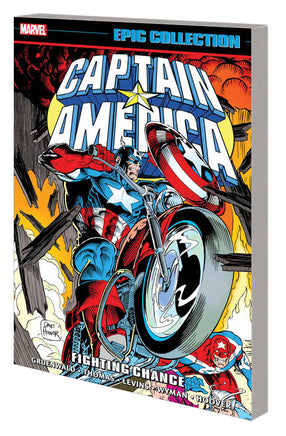 Captain America Epic Collection TPB Fighting Chance - The Mage's Emporium The Multiverse Shopify Collective The Multiverse Used English Graphic Novels Japanese Style Comic Book