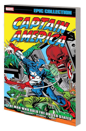 Captain America Epic Collection TPB Volume 06 The Man Who Sold The United States - The Mage's Emporium The Multiverse outofstock Shopify Collective The Multiverse Used English Graphic Novels Japanese Style Comic Book